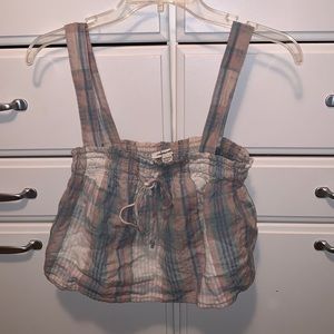 American Eagle Cropped Tank Top
